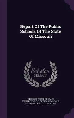 Cover Report Of The Public Schools Of The State Of Missouri
