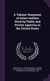 A Tabular Statement of Infant-Welfare Work by Public and Private Agencies in the United States