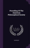 Proceding of the American Philosophical Society