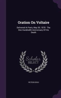 Cover Oration On Voltaire