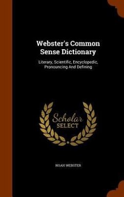 Webster's Common Sense Dictionary: Literary, Scientific, Encyclopedic, Pronouncing And Defining - Webster, Noah