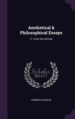 Cover Aesthetical & Philosophical Essays: Tr. from the German