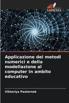 Applicazione dei metodi numerici e della modellazione al computer in ambito educativo - Pasternak, Viktoriya