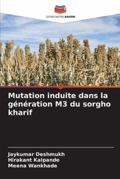 Mutation induite dans la génération M3 du sorgho kharif - Deshmukh, Jaykumar;Kalpande, Hirakant;Wankhade, Meena