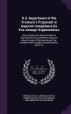 U.S. Department of the Treasury's Proposals to Improve Compliance by Tax-Exempt Organizations: Hearing Before the Subcommittee on Oversight of the Com