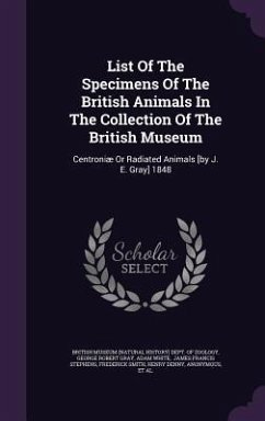 List Of The Specimens Of The British Animals In The Collection Of The British Museum - White, Adam