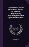 Experimental Studies on the Life History of a Rotifer Reproducing Parthenogenetically (Proales Decipiens)