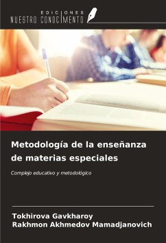 Cover Metodología de la enseñanza de materias especiales