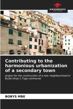 Contributing to the harmonious urbanization of a secondary town - MBE, Bobys