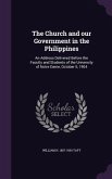 The Church and our Government in the Philippines