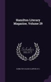 Hamilton Literary Magazine, Volume 29