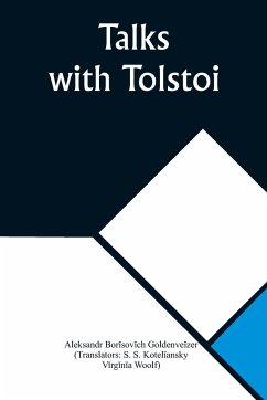 Talks with Tolstoi - Kielland, Alexander Lange; Woolf, Virginia