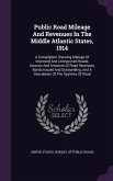 Public Road Mileage and Revenues in the Middle Atlantic States, 1914: A Compilation Showing Mileage of Improved and Unimproved Roads, Sources and Amou