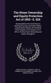 The Home Ownership and Equity Protection Act of 1993--S. 924: Hearing Before the Committee on Banking, Housing, and Urban Affairs, United States Senat