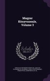 Magyar Könyvszemle, Volume 3