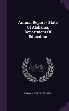 Cover Annual Report - State of Alabama, Department of Education