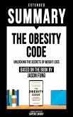 Extended Summary - The Obesity Code (eBook, ePUB)