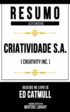Cover Resumo Estendido - Criatividade S.A. (Creativity Inc.) (eBook, ePUB)