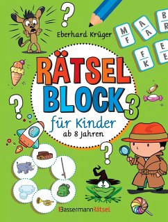 Rätselblock 3 für Kinder ab 8 Jahren - Krüger, Eberhard