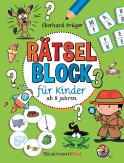Rätselblock 3 für Kinder ab 8 Jahren (5 Exemplare à 3,99) - Krüger, Eberhard
