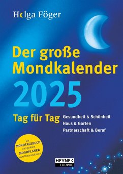 Der große Mondkalender 2025 - Föger, Helga