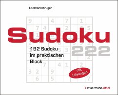 Sudokublock 222 (5 Exemplare à 2,99 EUR) - Krüger, Eberhard