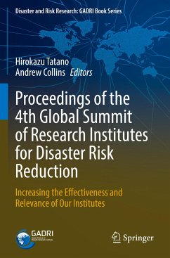 Proceedings of the 4th Global Summit of Research Institutes for Disaster Risk Reduction