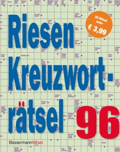 Riesen-Kreuzworträtsel 96 (5 Exemplare à 3,99 EUR) - Krüger, Eberhard