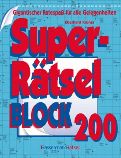 Cover Superrätselblock 200 (5 Exemplare à 4,99 EUR)