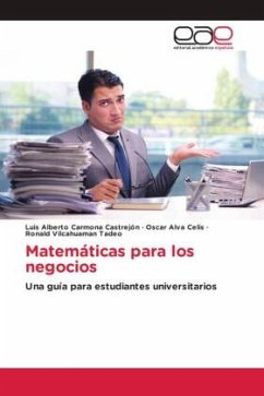 Matemáticas para los negocios - Carmona Castrejón, Luis Alberto;Alva Celis, Oscar;VILCAHUAMAN TADEO, RONALD