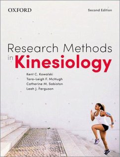 Research Methods in Kinesiology - Sabiston, Catherine M.; Kowalski, Kent C.; Ferguson, Leah J.; McHugh, Tara-Leigh F.