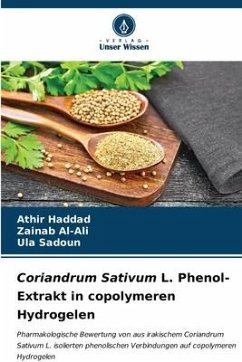 Coriandrum Sativum L. Phenol-Extrakt in copolymeren Hydrogelen - Haddad, Athir;Al-Ali, Zainab;Sadoun, Ula