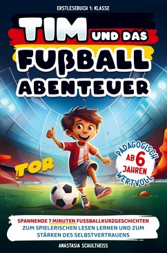 Erstlesebuch 1. Klasse: Tim und das Fußball-Abenteuer! - Schultheiss, Anastasia