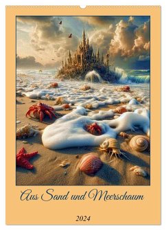 Aus Sand und Meerschaum! (Wandkalender 2024 DIN A2 hoch), CALVENDO Monatskalender