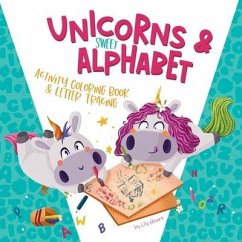 Unicorns & Alphabet - Heart, Lily