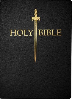KJV Sword Bible, Large Print, Black Bonded Leather, Thumb Index - Whitaker House