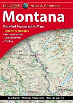 Cover Delorme Atlas & Gazetteer: Montana