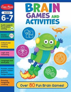 Brain Games and Activities, Ages 6 - 7 Workbook - Evan-Moor Educational Publishers