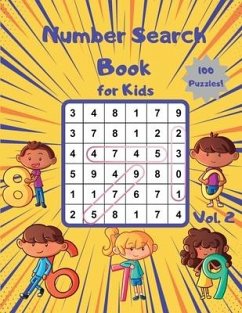 Number Search Book for Kids - Small Digit Publishing