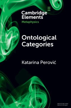 Ontological Categories - Perovic, Katarina (University of Iowa)