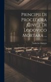 Principii Di Procedura Civile Di Lodovico Mortara ...