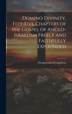 Cover Domino Divinity, Fity-Five Chapters of the Gospel of Anglo-Israelism Freely and Faithfully Expounded