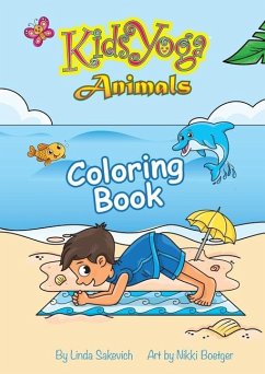 KidsYoga Coloring Book - Sakevich, Linda