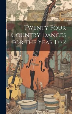 Cover Twenty Four Country Dances for the Year 1772