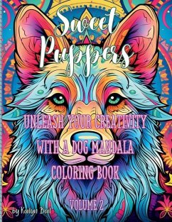 Sweet Puppers Mandala Coloring Book Volume 2