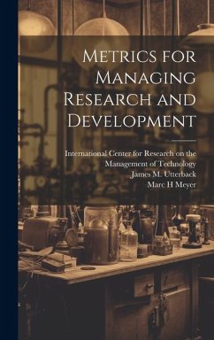 Metrics for Managing Research and Development - Meyer, Marc H.