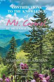 Contributions to the Knowledge of Mt. Carmel by Dr. E Graf Von Mülinen (eBook, ePUB)