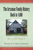 The Arszman Family History Back to 1500 Vol.2 (eBook, ePUB)