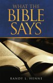 What the Bible Says (eBook, ePUB)
