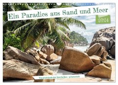 Ein Paradies aus Sand und Meer (Wandkalender 2024 DIN A3 quer), CALVENDO Monatskalender - Calvendo;Hennrich, Peter